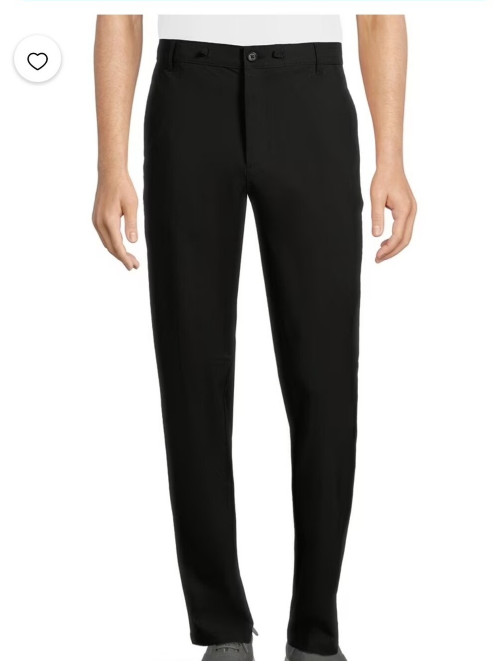 NWOT George Commuter Dress Pants With Drawstring 32x32 Black